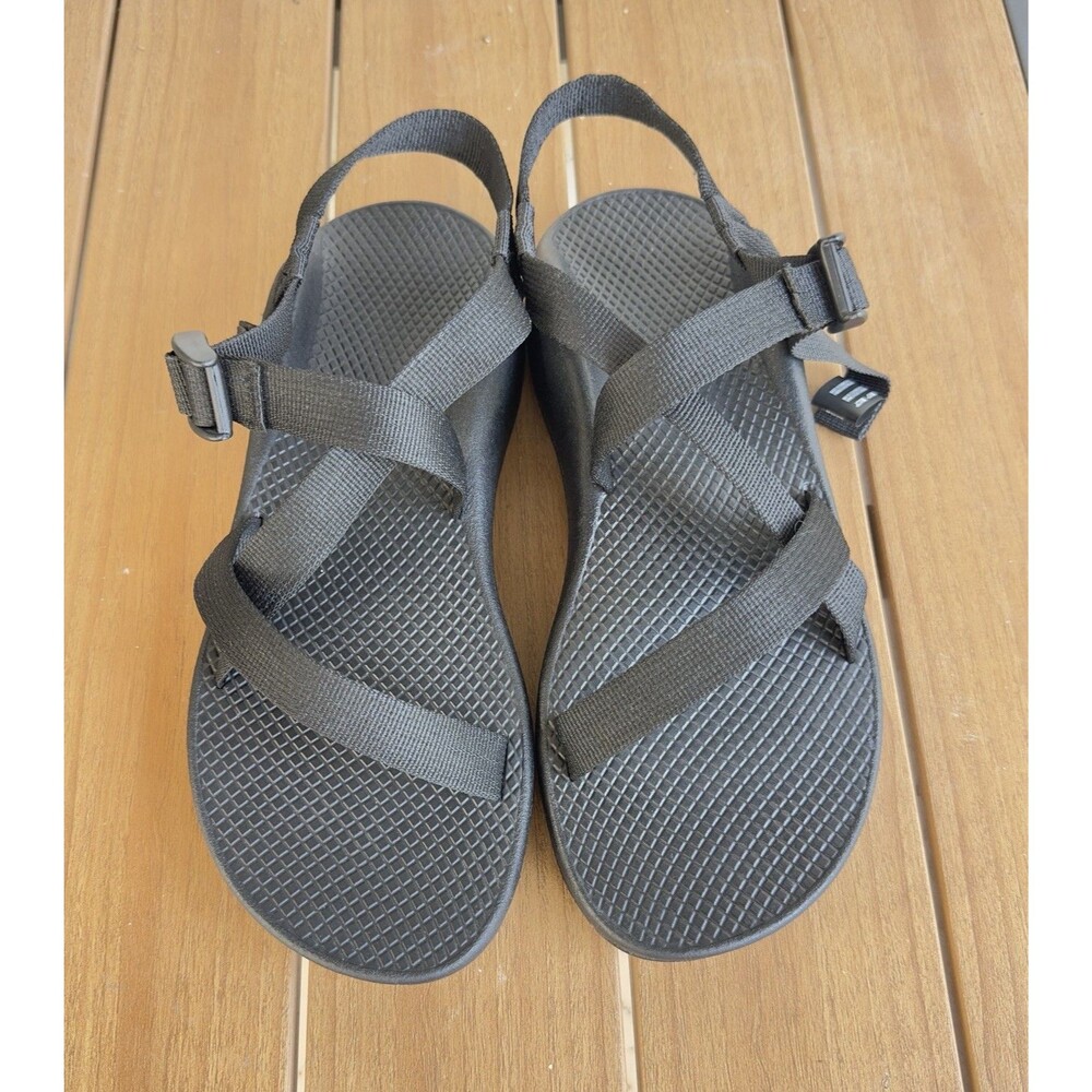 Chaco Z/1 Classic Women 10 Black Sport Hiking Sandals Adjustable Straps J105414